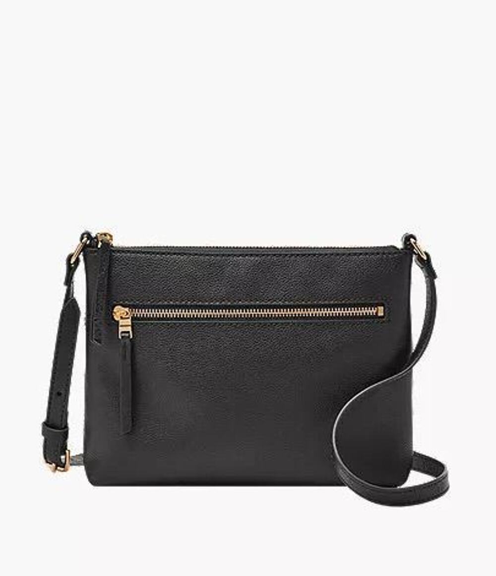 Fossil Black Crossbody